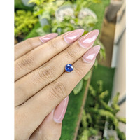 1.12 Ct. Blue Sapphire from Ceylon (Sri Lanka) Life Style