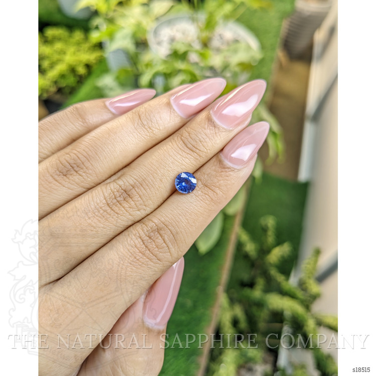 1.12 Ct. Blue Sapphire from Ceylon (Sri Lanka)