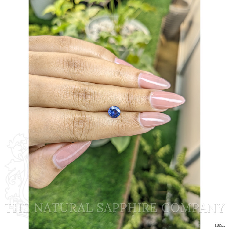 1.12 Ct. Blue Sapphire from Ceylon (Sri Lanka)