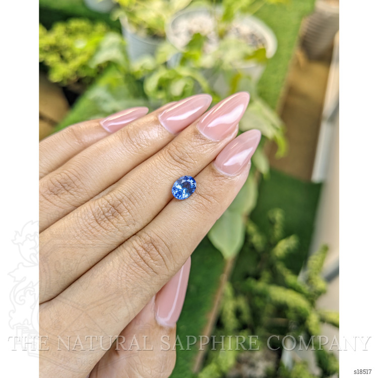 1.49 Ct. Blue Sapphire from Ceylon (Sri Lanka)