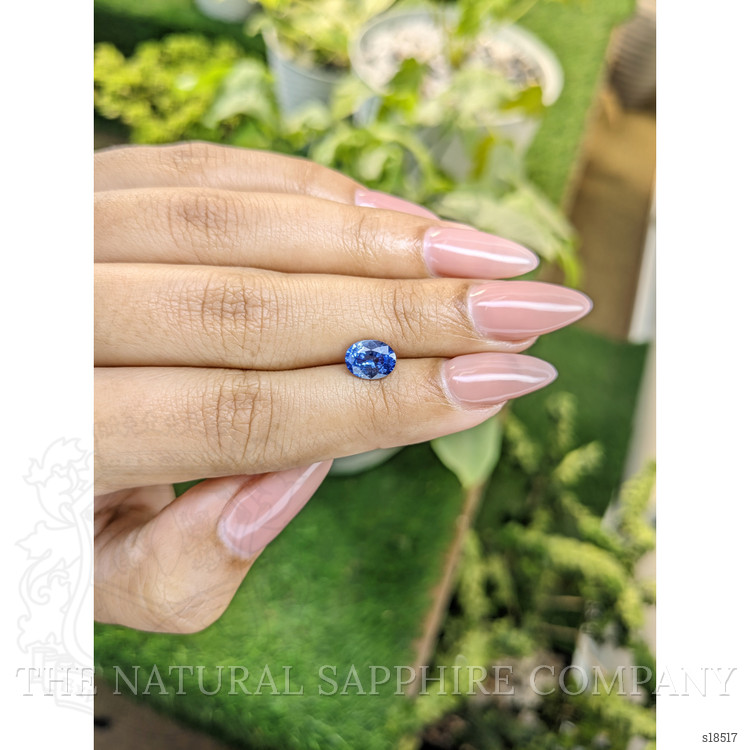 1.49 Ct. Blue Sapphire from Ceylon (Sri Lanka)