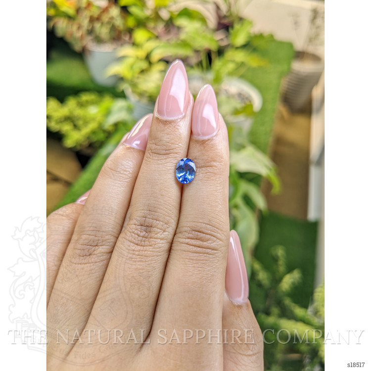 1.49 Ct. Blue Sapphire from Ceylon (Sri Lanka)