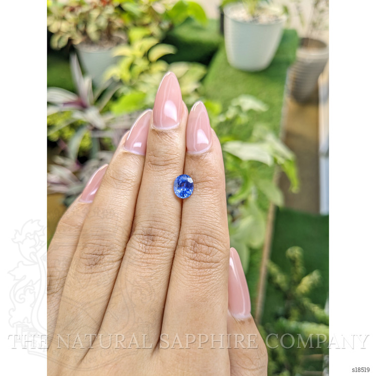 1.48 Ct. Blue Sapphire from Ceylon (Sri Lanka)