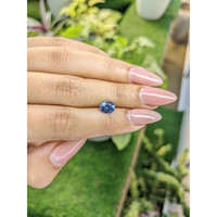 1.30 Ct. Blue Sapphire from Ceylon (Sri Lanka) Life Style