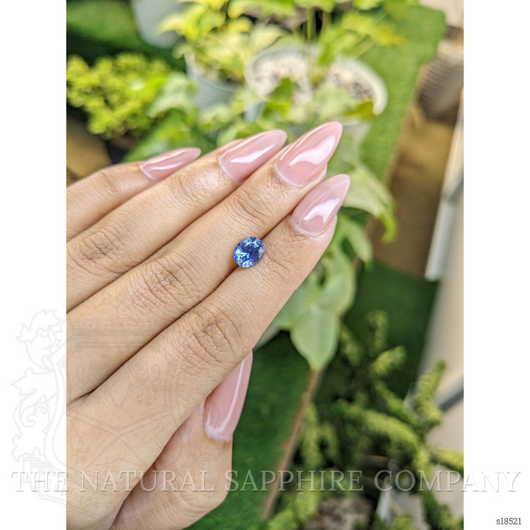 1.59 Ct. Blue Sapphire from Ceylon (Sri Lanka)