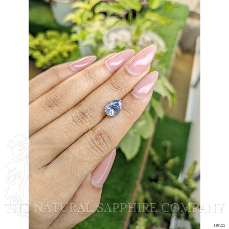 3.49 Ct. Blue Sapphire from Ceylon (Sri Lanka)