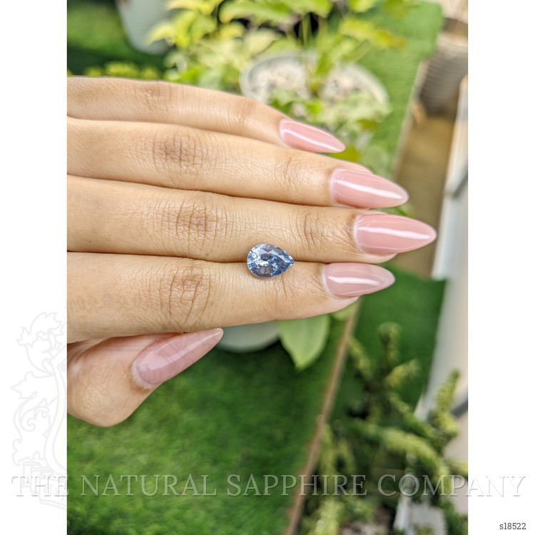 3.49 Ct. Blue Sapphire from Ceylon (Sri Lanka)