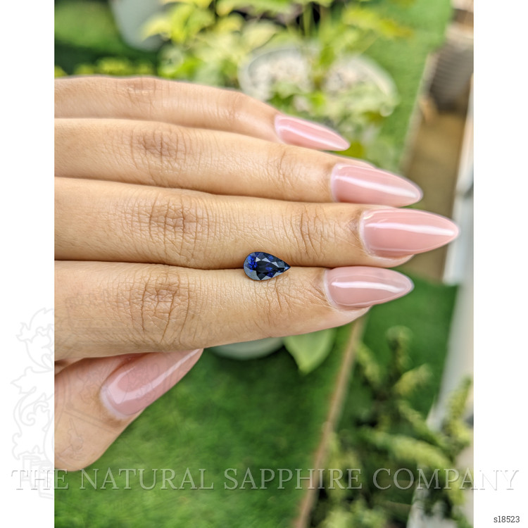 1.79 Ct. Blue Sapphire from Ceylon (Sri Lanka)