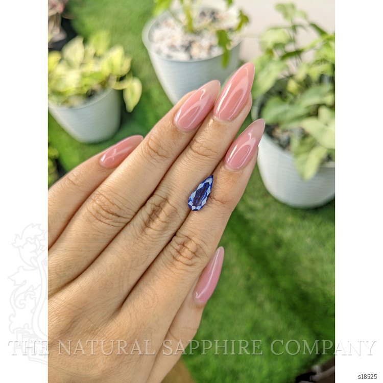 2.10 Ct. Blue Sapphire from Ceylon (Sri Lanka)