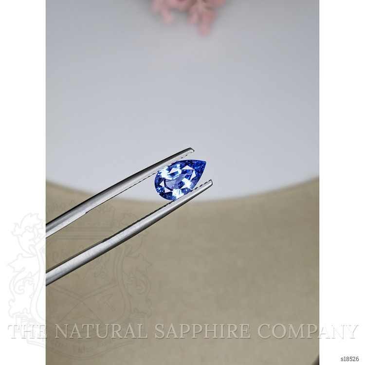 1.35 Ct. Blue Sapphire from Ceylon (Sri Lanka)