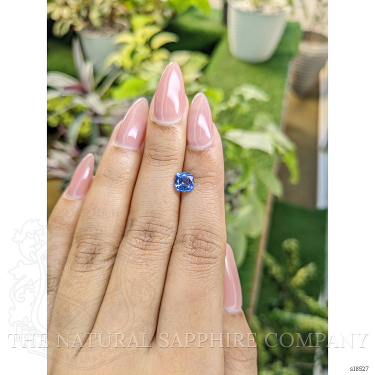 1.07 Ct. Blue Sapphire from Ceylon (Sri Lanka)