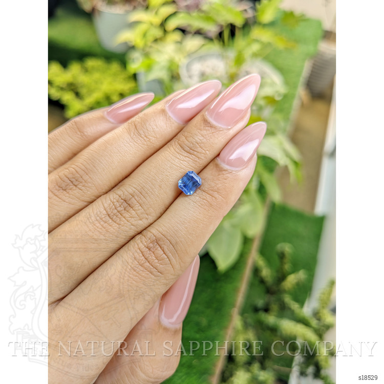 1.30 Ct. Blue Sapphire from Ceylon (Sri Lanka)
