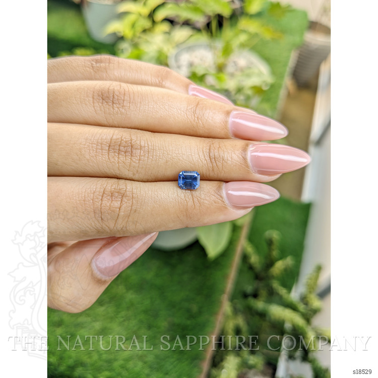 1.30 Ct. Blue Sapphire from Ceylon (Sri Lanka)