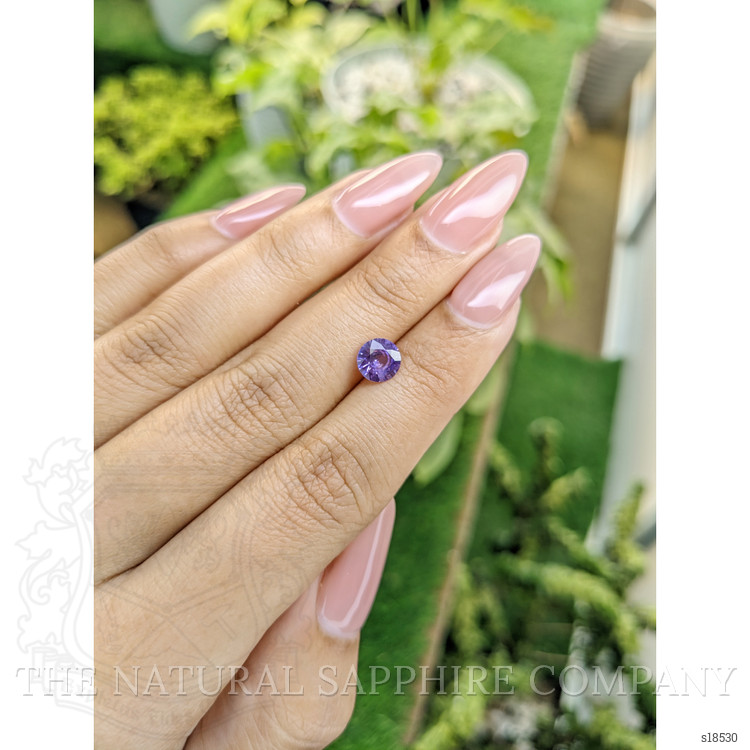 1.05 Ct. Purple Sapphire from Ceylon (Sri Lanka)