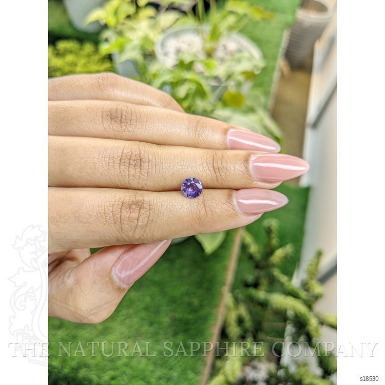 1.05 Ct. Purple Sapphire from Ceylon (Sri Lanka)