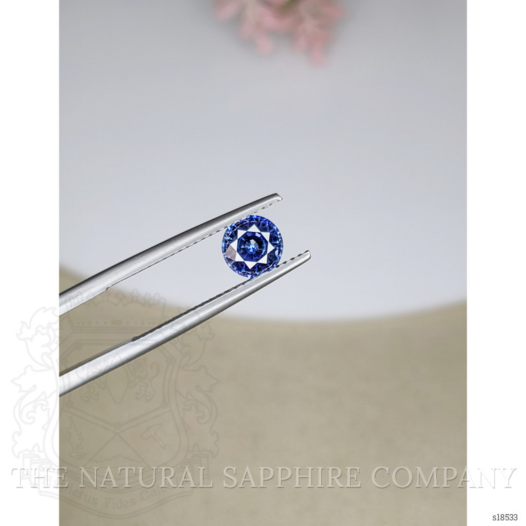 1.35 Ct. Blue Sapphire from Ceylon (Sri Lanka)
