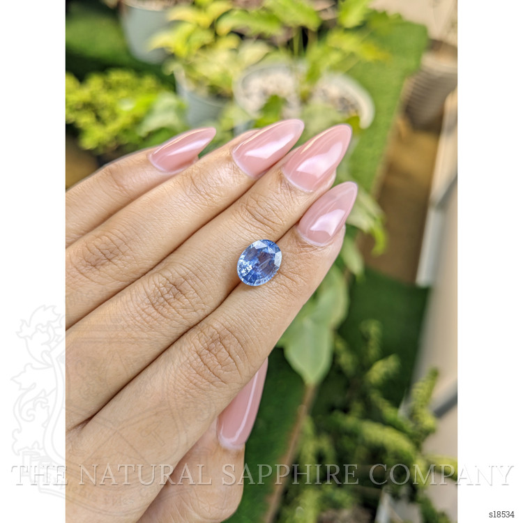 4.26 Ct. Blue Sapphire from Ceylon (Sri Lanka)