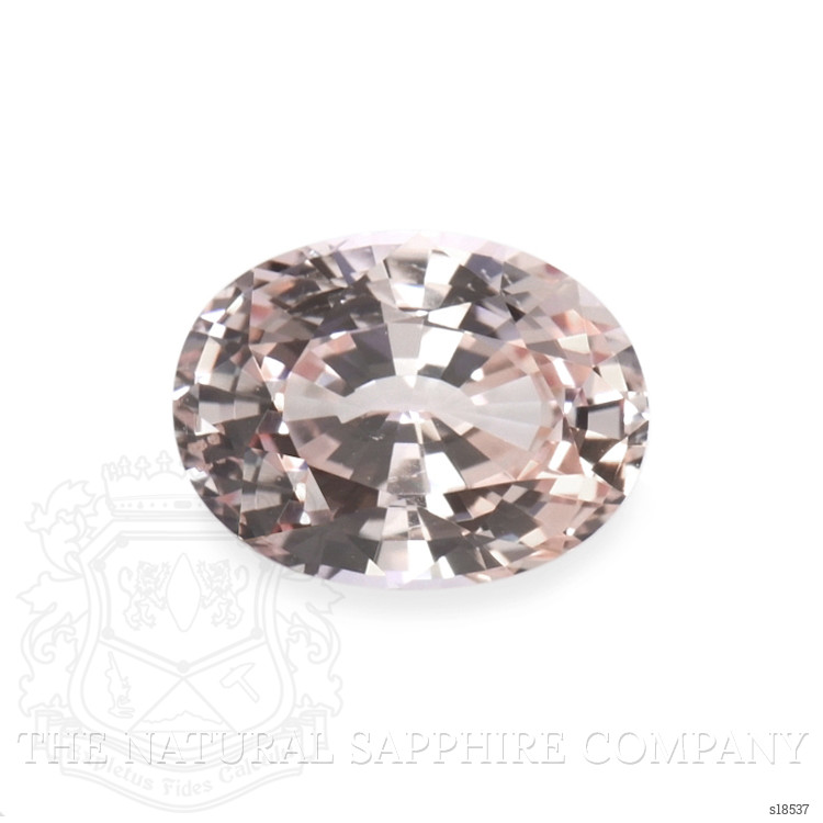 1.38 Ct. Peach Sapphire from Ceylon (Sri Lanka)