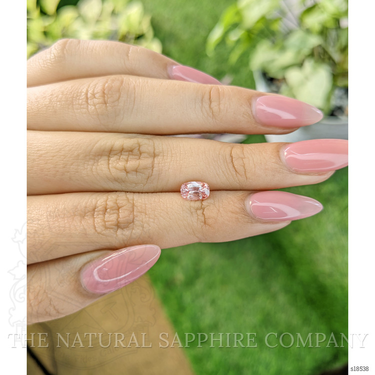 1.19 Ct. Peach Sapphire from Ceylon (Sri Lanka)