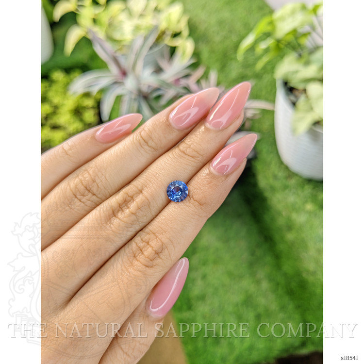1.41 Ct. Blue Sapphire from Ceylon (Sri Lanka)