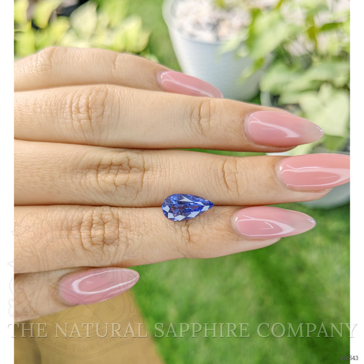 2.74 Ct. Blue Sapphire from Ceylon (Sri Lanka)