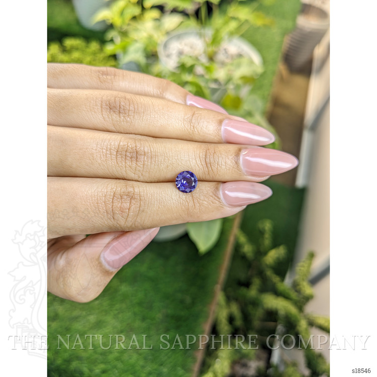1.48 Ct. Bi Color Sapphire from Ceylon (Sri Lanka)