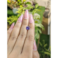 1.48 Ct. Bi Color Sapphire from Ceylon (Sri Lanka) Life Style