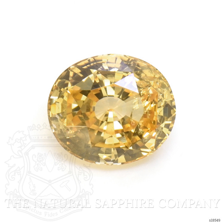 3.53 Ct. Peach Sapphire from Ceylon (Sri Lanka)