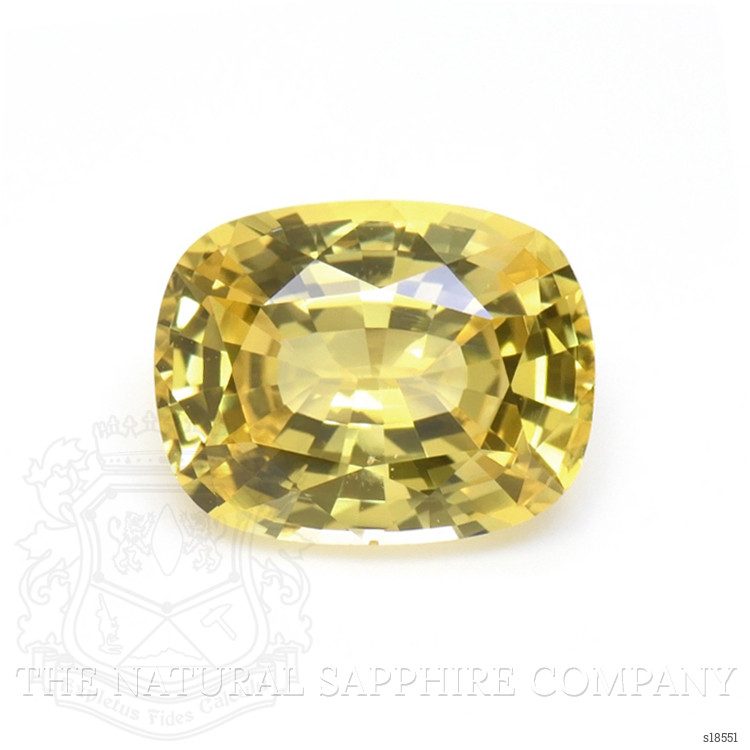 3.18 Ct. Yellow Sapphire from Ceylon (Sri Lanka)
