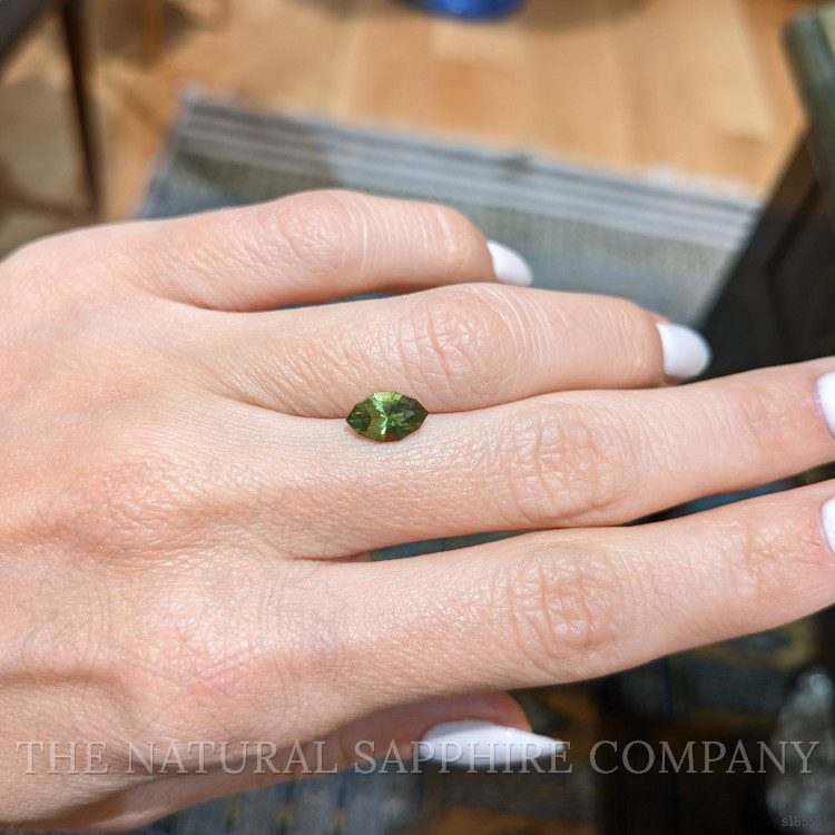 1.34 Ct. Green Sapphire from Madagascar