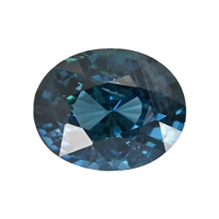 1.54 Ct. Greenish Blue Sapphire from Tanzania Video