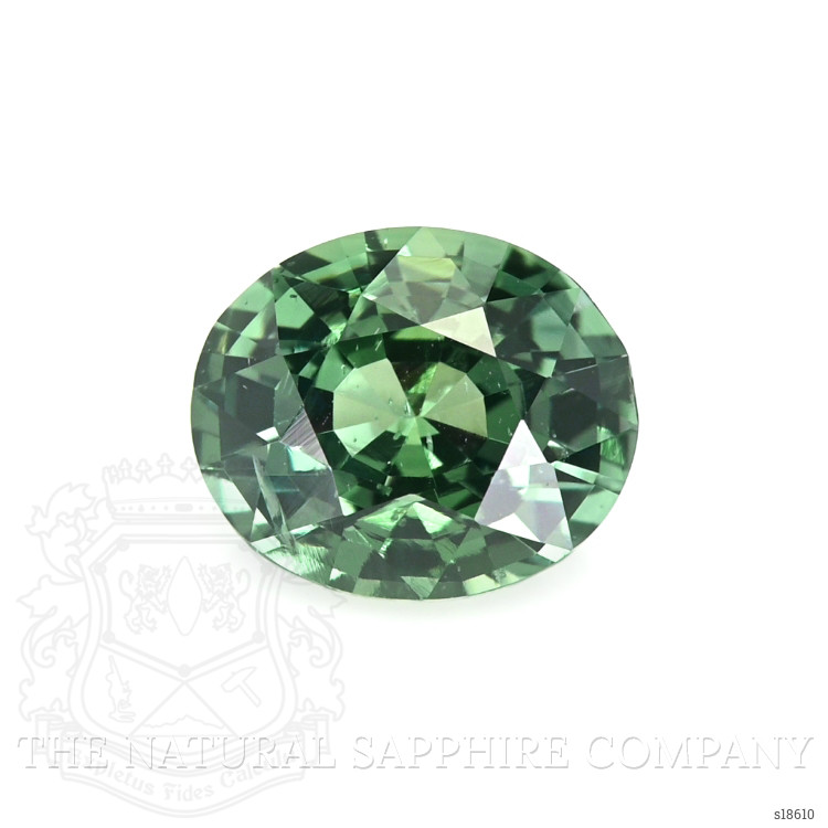 1.55 Ct. Green Sapphire from Tanzania