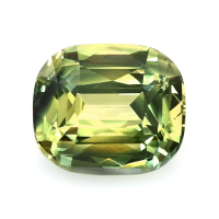 4.52 Ct. Yellowish Green Sapphire from Ceylon (Sri Lanka) Video