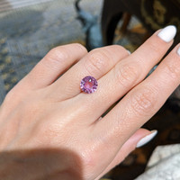 2.68 Ct. Pink Sapphire from Ceylon (Sri Lanka) Life Style