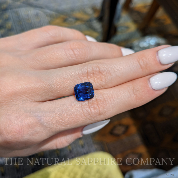 5.03 Ct. Blue Sapphire from Madagascar