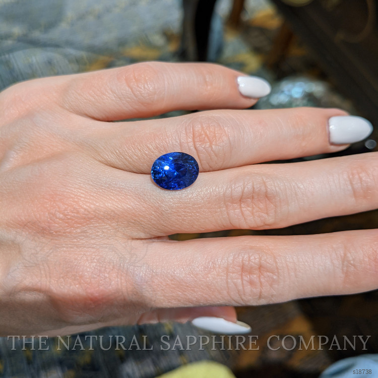 6.23 Ct. Blue Sapphire from Madagascar