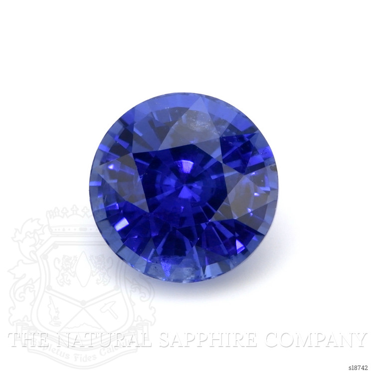 2.91 Ct. Blue Sapphire from Ceylon (Sri Lanka)