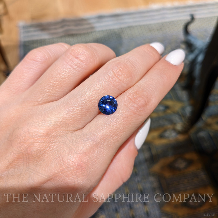 2.60 Ct. Blue Sapphire from Ceylon (Sri Lanka)