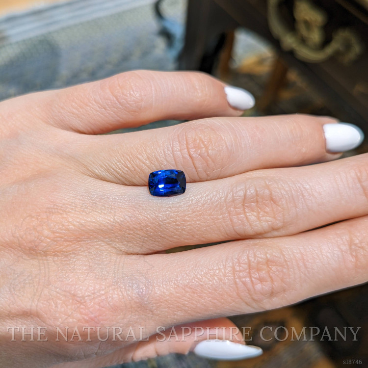1.88 Ct. Blue Sapphire from Ceylon (Sri Lanka)