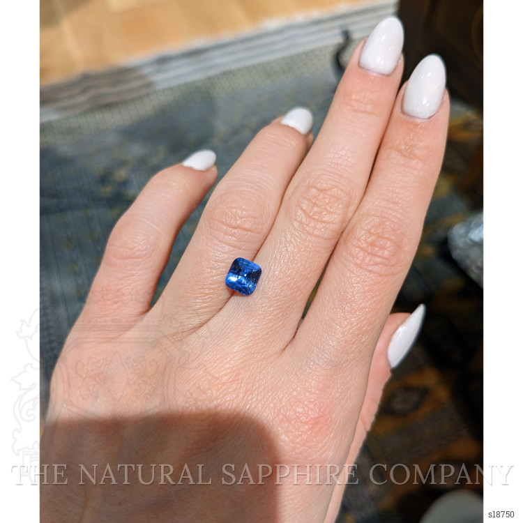 1.81 Ct. Blue Sapphire from Ceylon (Sri Lanka)