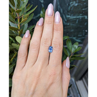 1.49 Ct. Blue Sapphire from Ceylon (Sri Lanka) Life Style