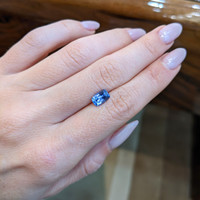 1.49 Ct. Blue Sapphire from Ceylon (Sri Lanka) Life Style