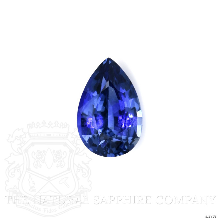 1.24 Ct. Blue Sapphire from Ceylon (Sri Lanka)