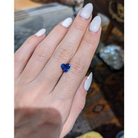 1.36 Ct. Blue Sapphire from Ceylon (Sri Lanka) Life Style
