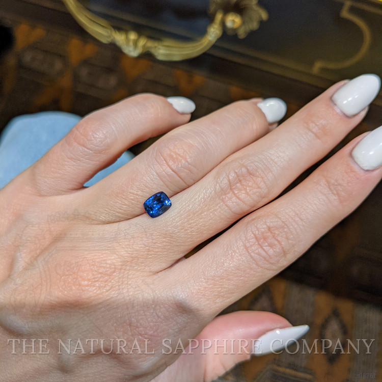 1.15 Ct. Blue Sapphire from Ceylon (Sri Lanka)