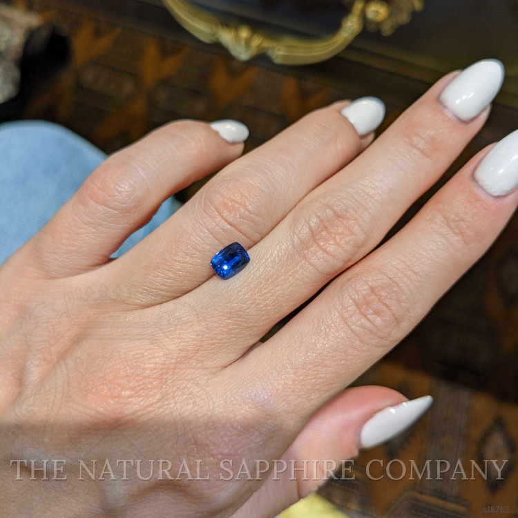 1.11 Ct. Blue Sapphire from Ceylon (Sri Lanka)