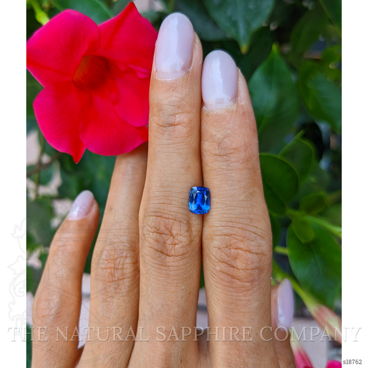 1.11 Ct. Blue Sapphire from Ceylon (Sri Lanka)