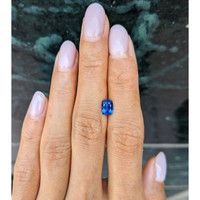 1.11 Ct. Blue Sapphire from Ceylon (Sri Lanka) Life Style