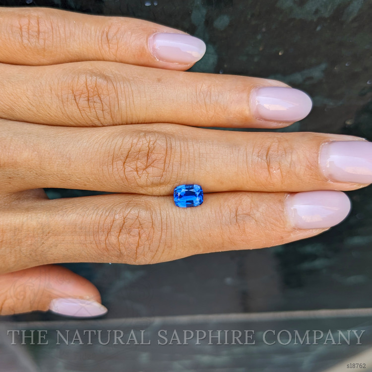 1.11 Ct. Blue Sapphire from Ceylon (Sri Lanka)