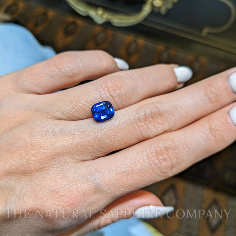 3.07 Ct. Blue Sapphire from Ceylon (Sri Lanka)